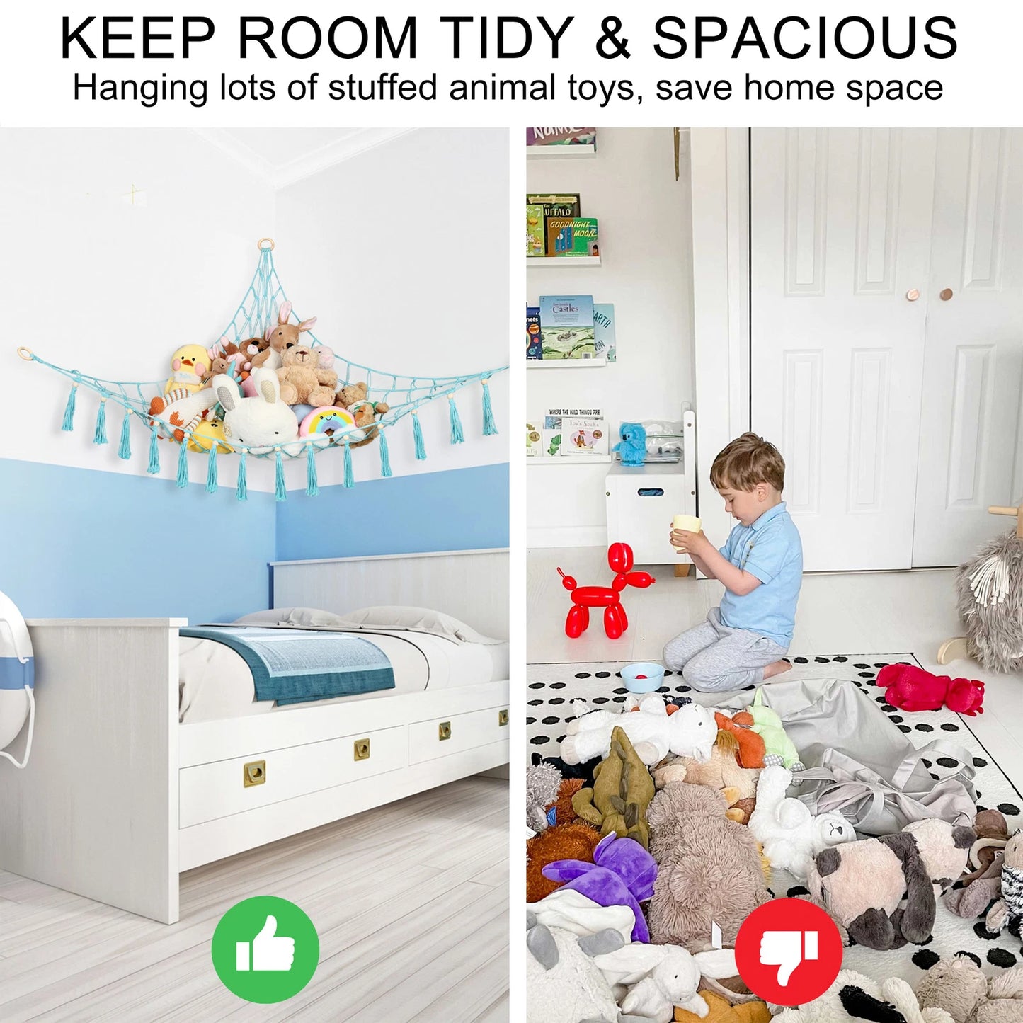 Hanging Stuffed Animal Storage