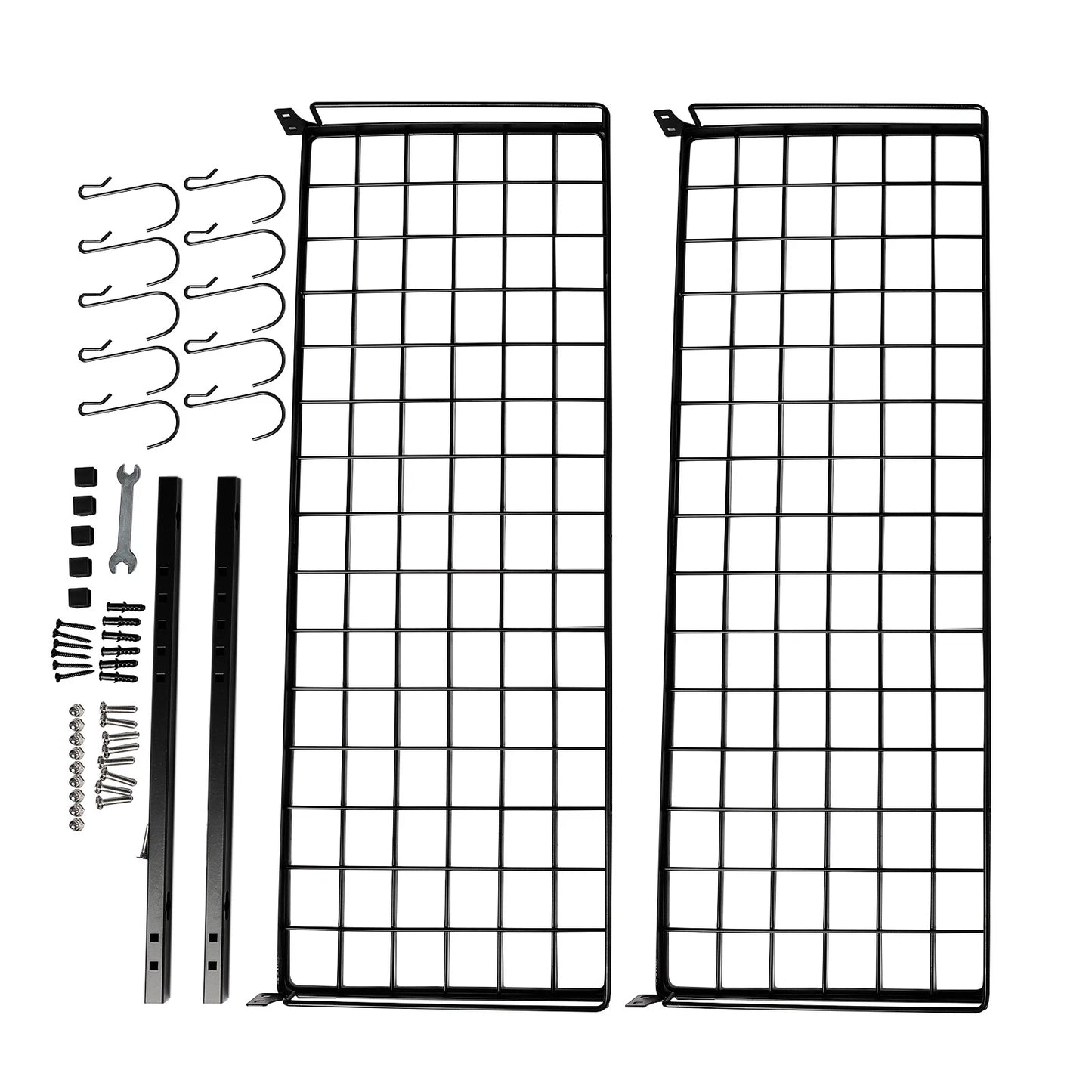Wall-Mounted Pot & Pan Rack Organizer