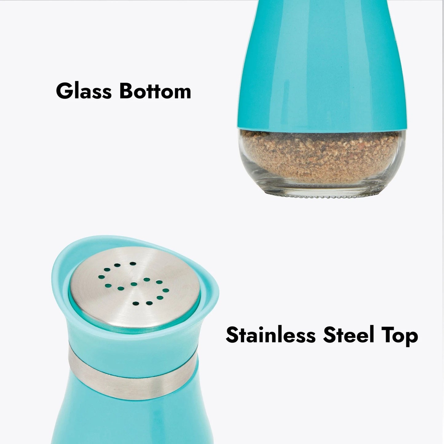 2-Piece Salt and Pepper Shaker Set