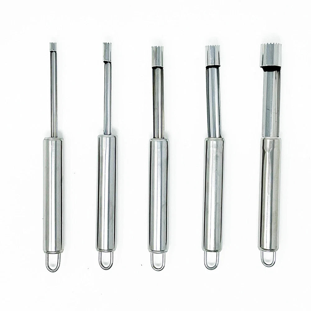 Stainless Steel Cherry Corer & Pitter Set of 5