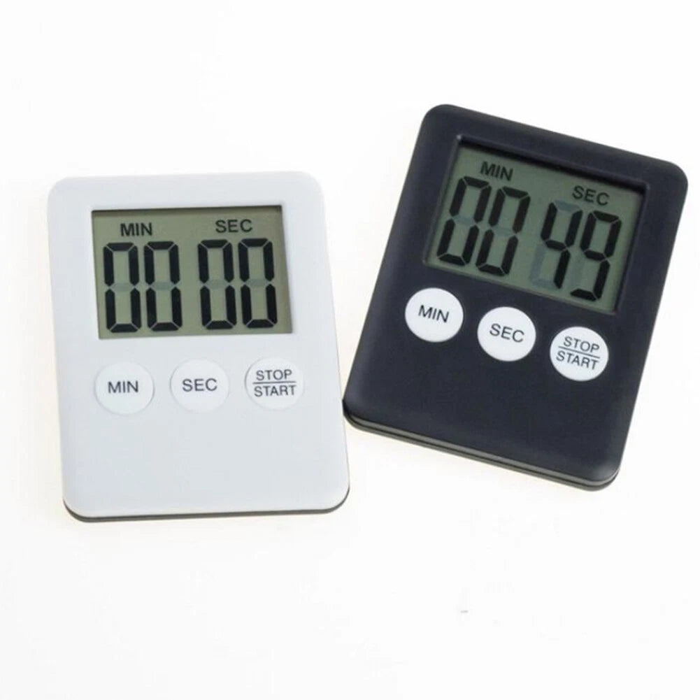 4 Pcs Large LCD Digital Kitchen Timer