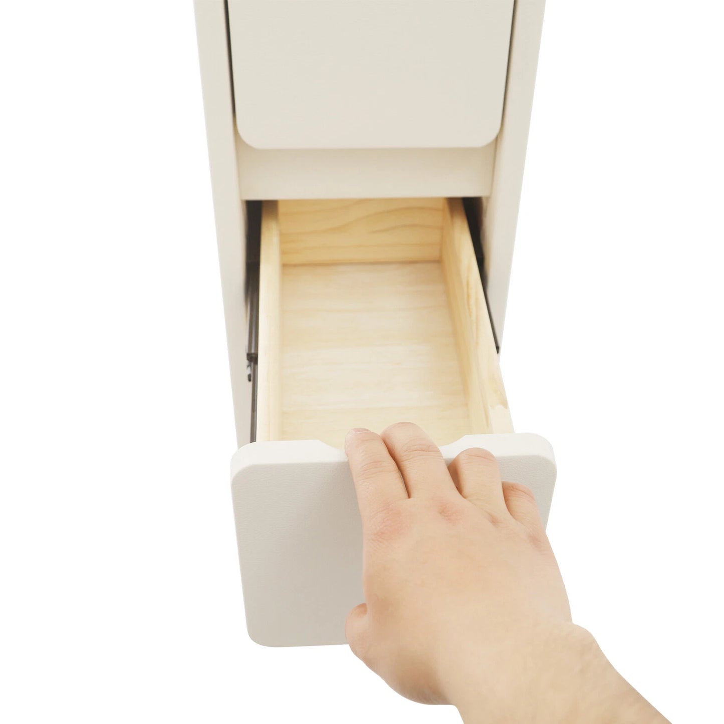 Small Narrow 3-Drawer Bedside Table