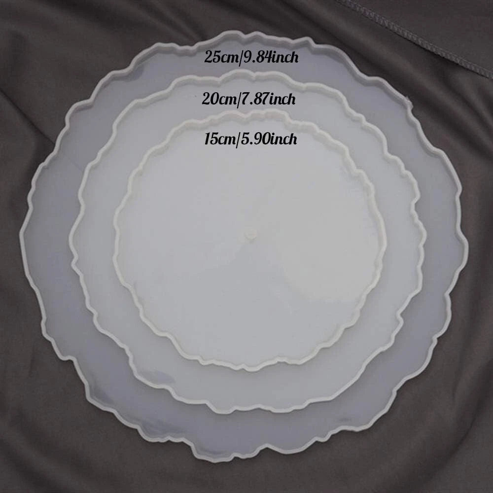 3-Tier Thick Epoxy Resin Cake Stand Mold