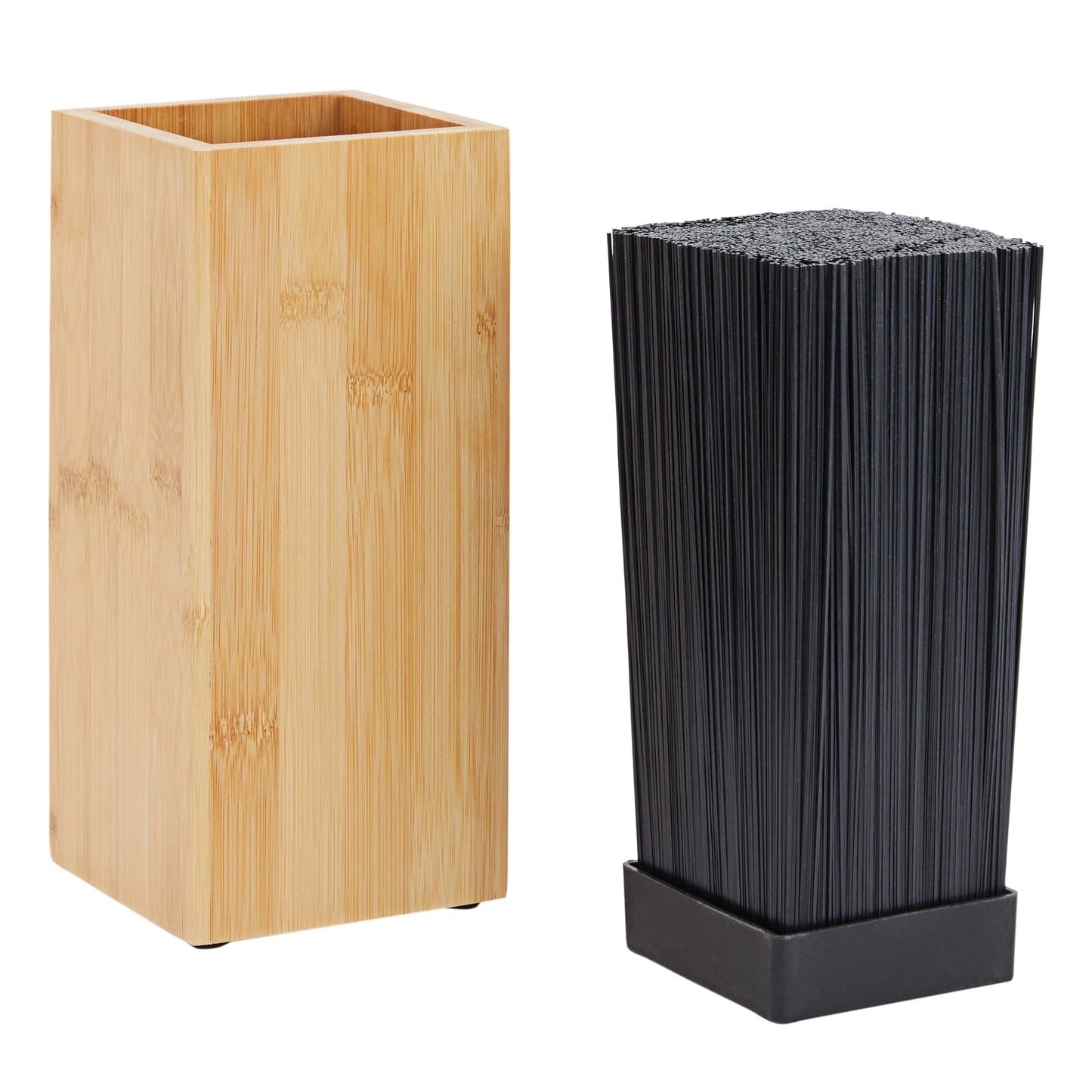 Bamboo Universal Knife Block with Bristles