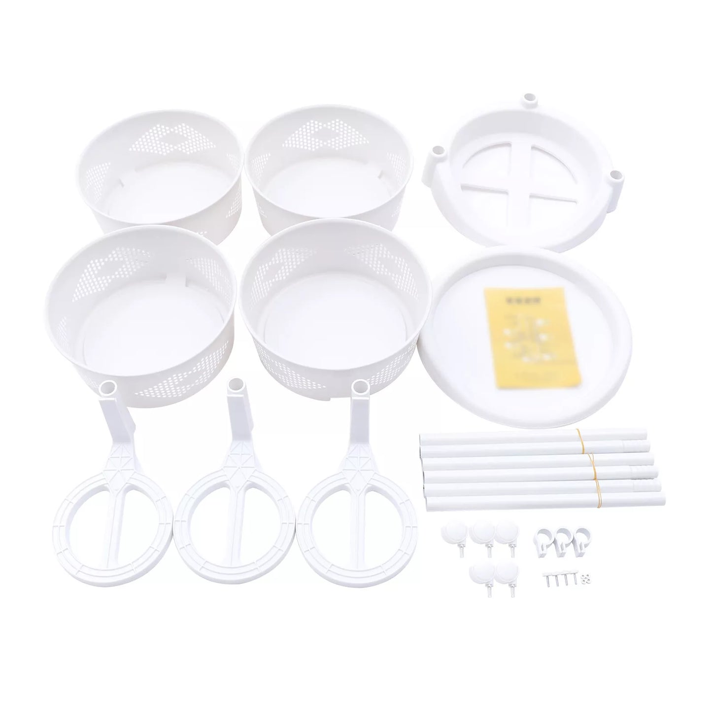 4-Layer Rotating Vegetable & Fruit Basket Organizer