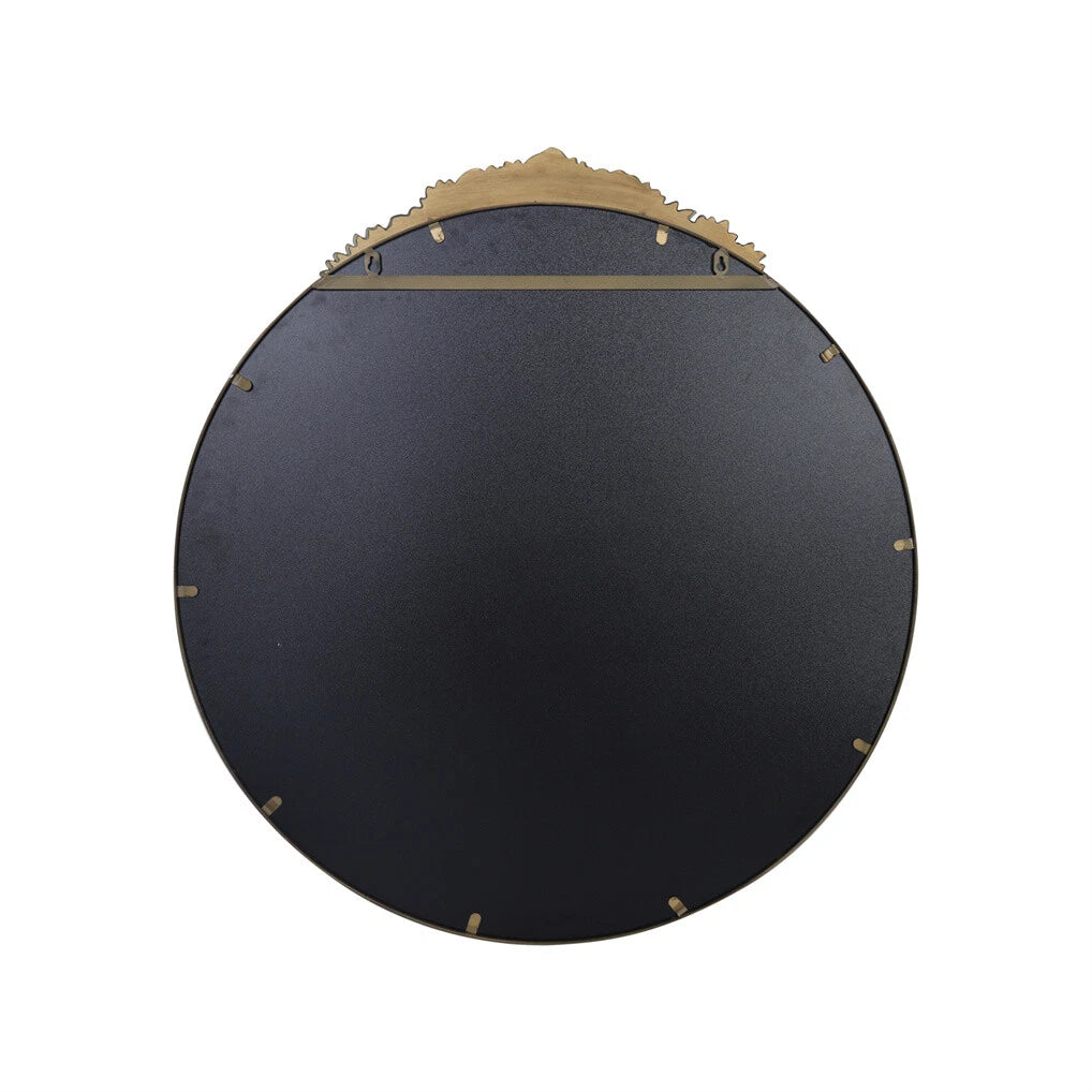 Baroque Brass Wall Mirror
