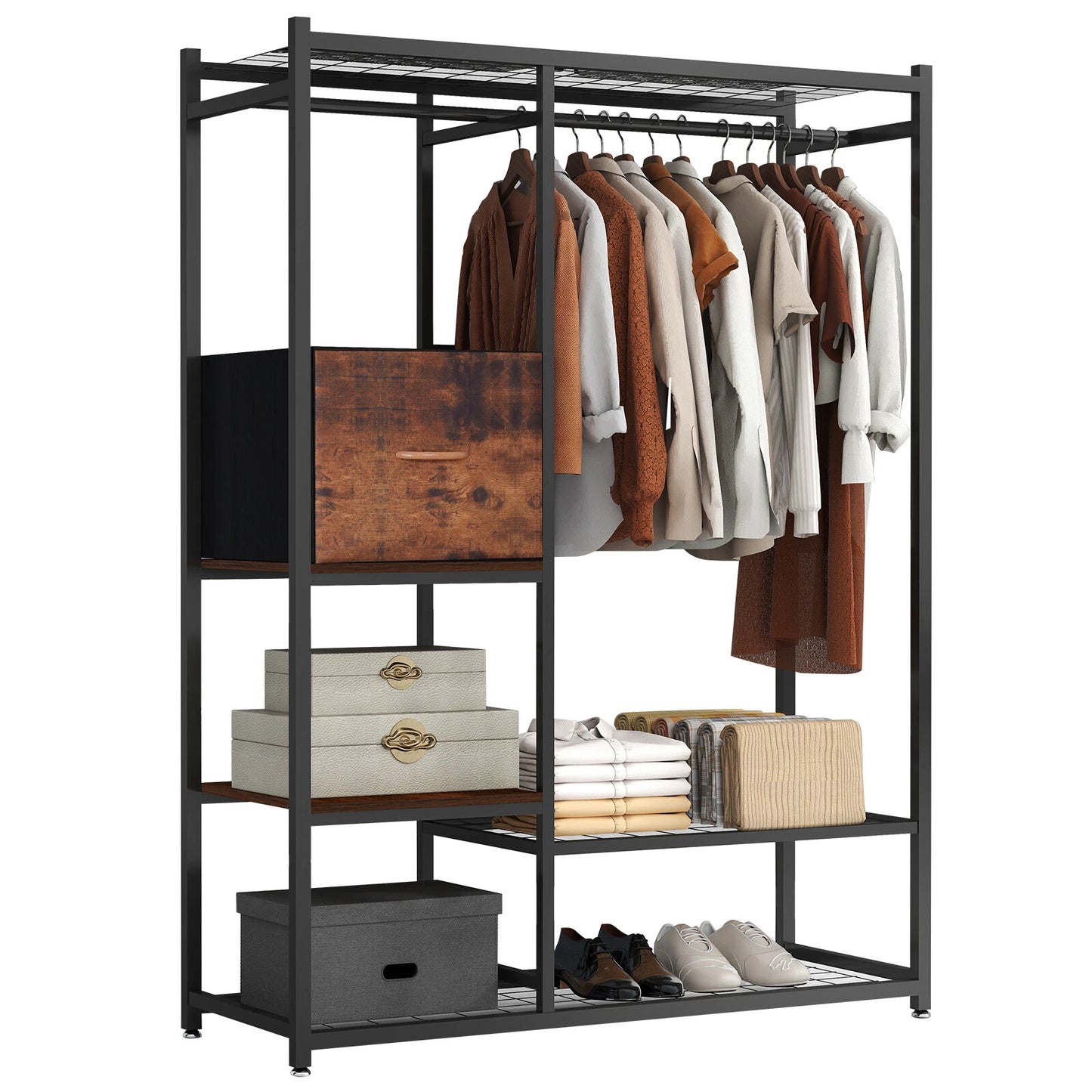 Heavy Duty Freestanding Clothes Rack