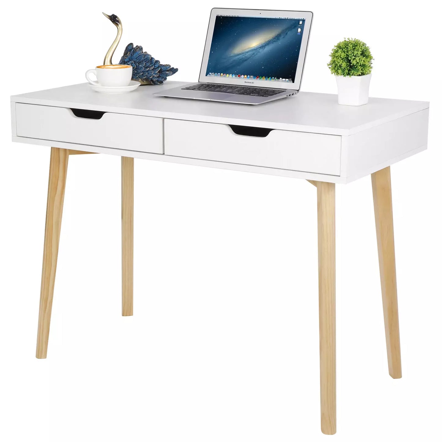 39.4" Home Office Computer Desk with Drawer