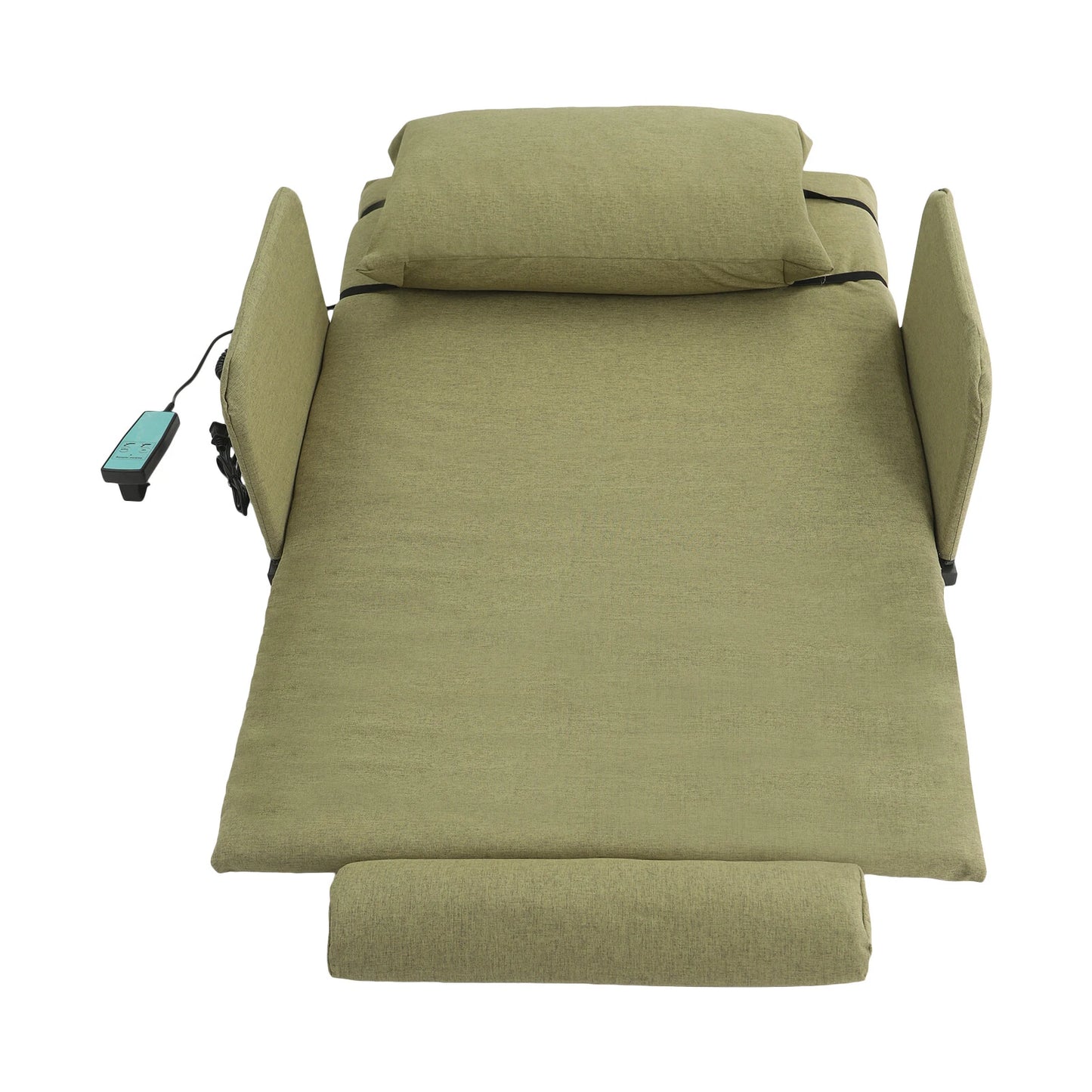 Green Electric Lifting Adjustable Bed Backrest