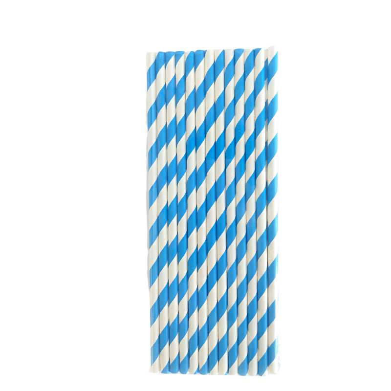 100-Count Paper Straws – Eco-Friendly & Durable