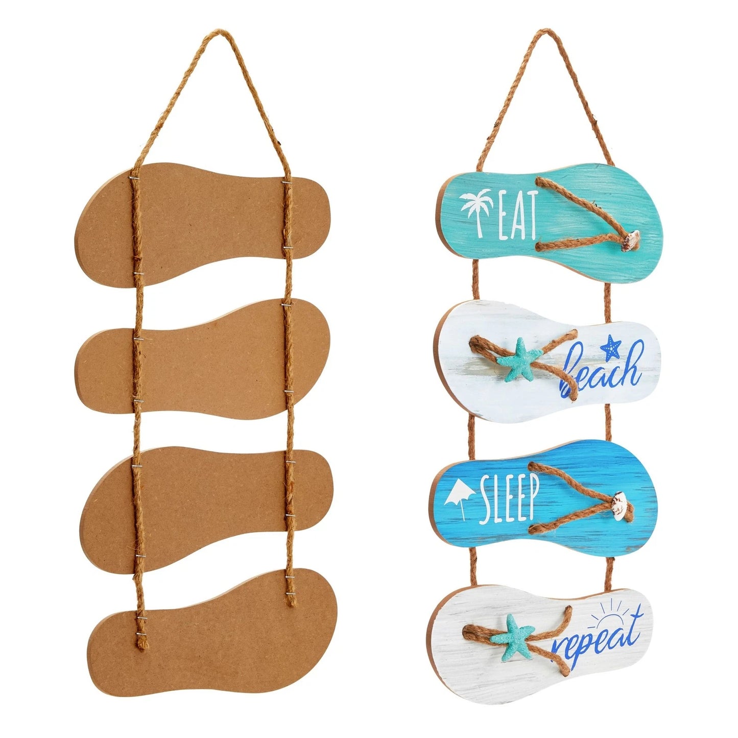 2 Pack Wall Ornament for Beach Home Decor