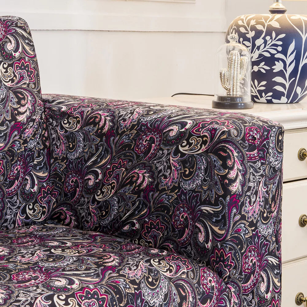 4-Seat Printed Sofa Cover