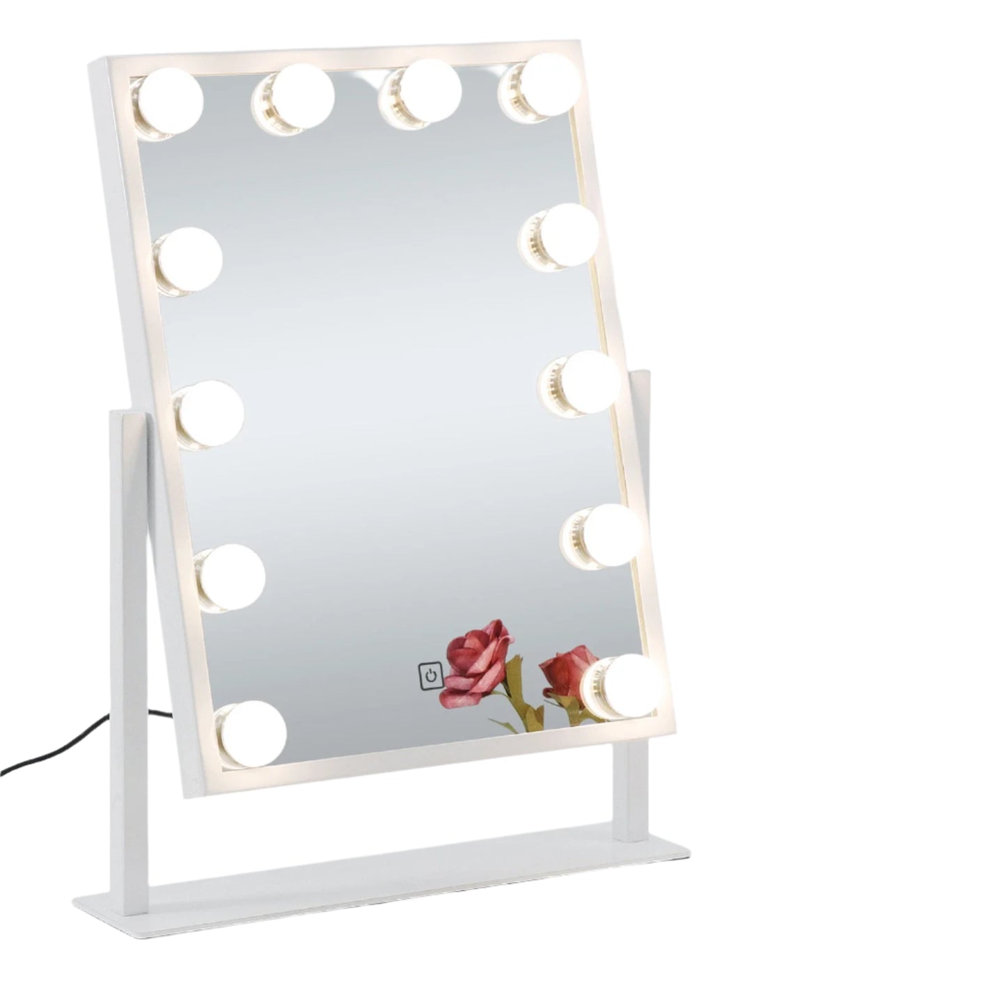 Hollywood Lighted Vanity Makeup Mirror with Dimmable Touch Control