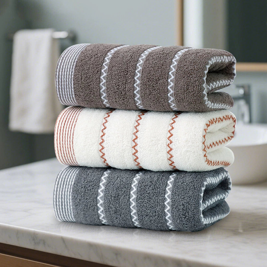 1PCS Premium Soft Cotton Bath Towel
