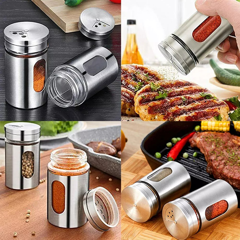 4-Piece Salt and Pepper Shaker Set
