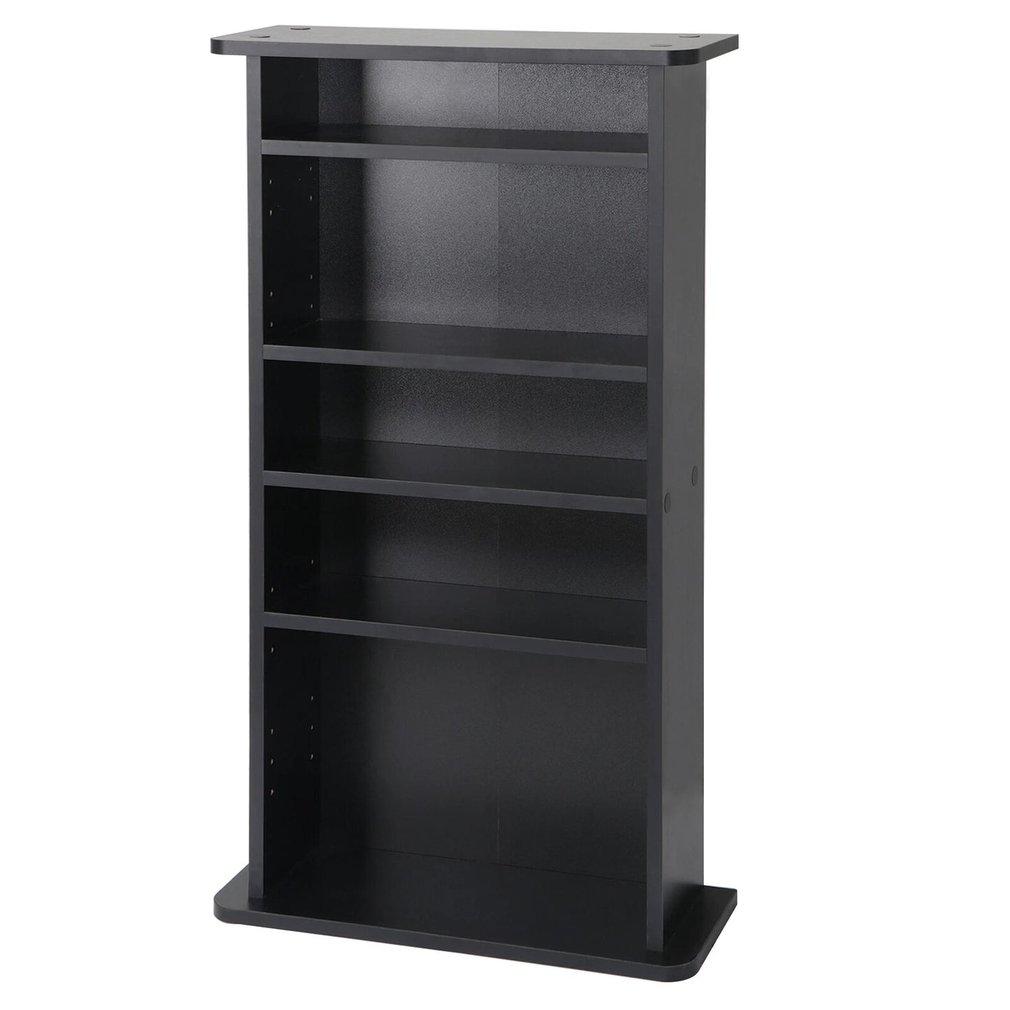 Adjustable Media Rack Shelf Organizer