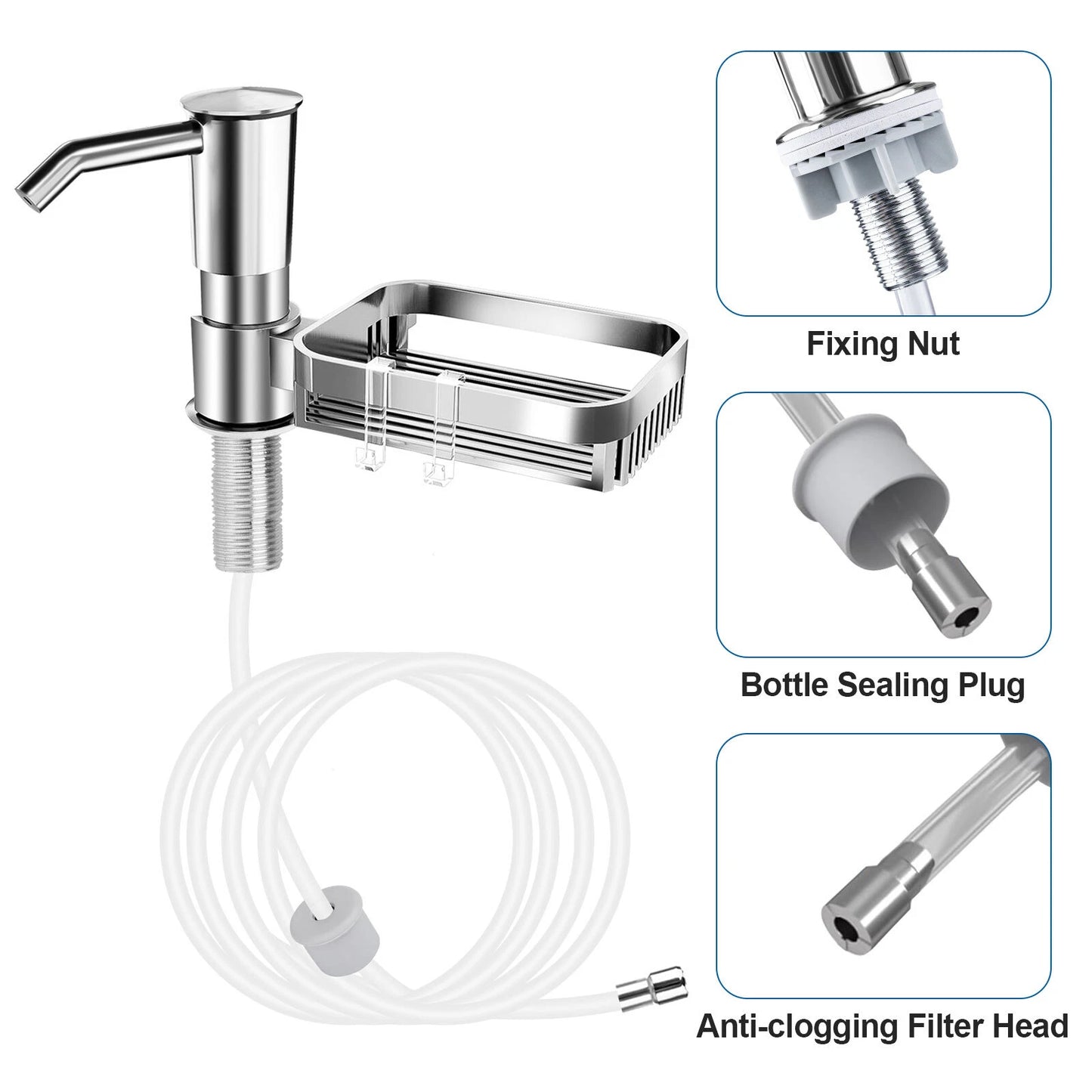 DIY ABS Sink Soap Dispenser Kit