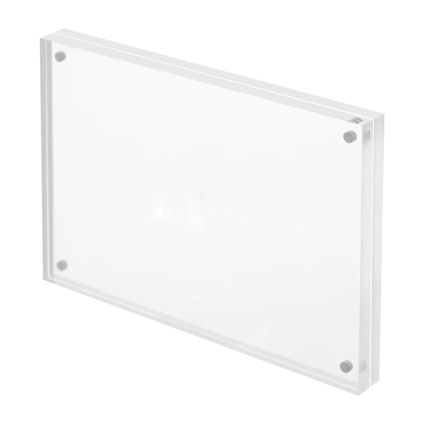 5pcs Clear Acrylic Magnetic Picture Frames