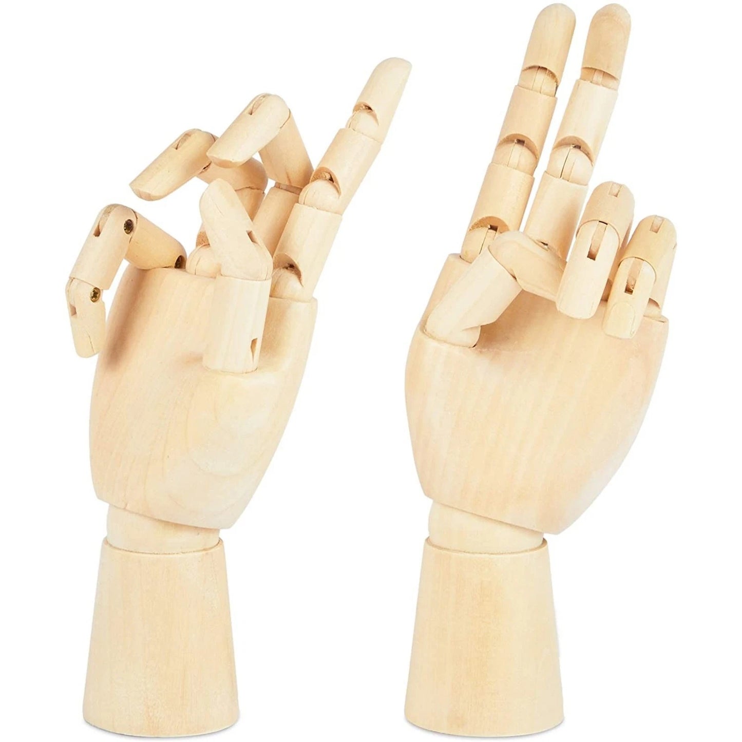 7-Inch Wooden Artist Hand Mannequin Set