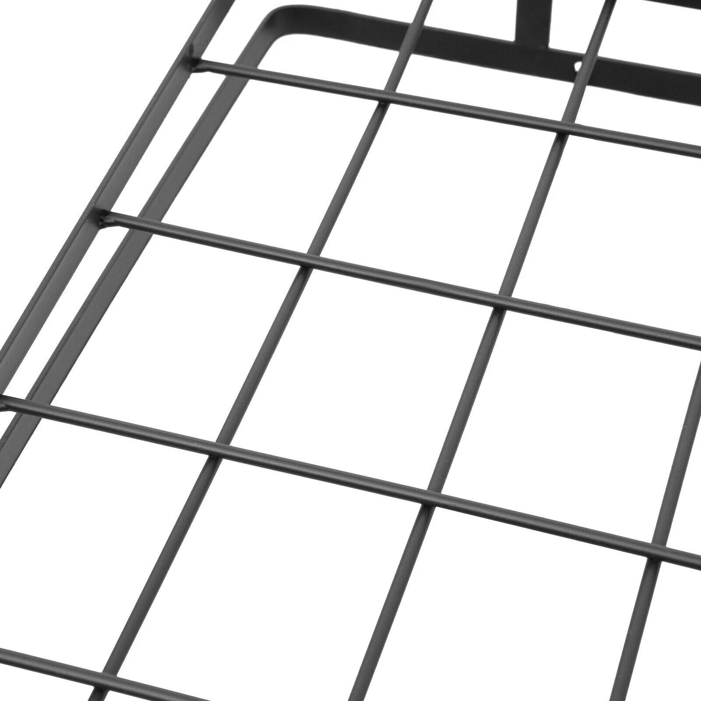 Ceiling-Mounted Pot and Pan Rack with 12 Hooks