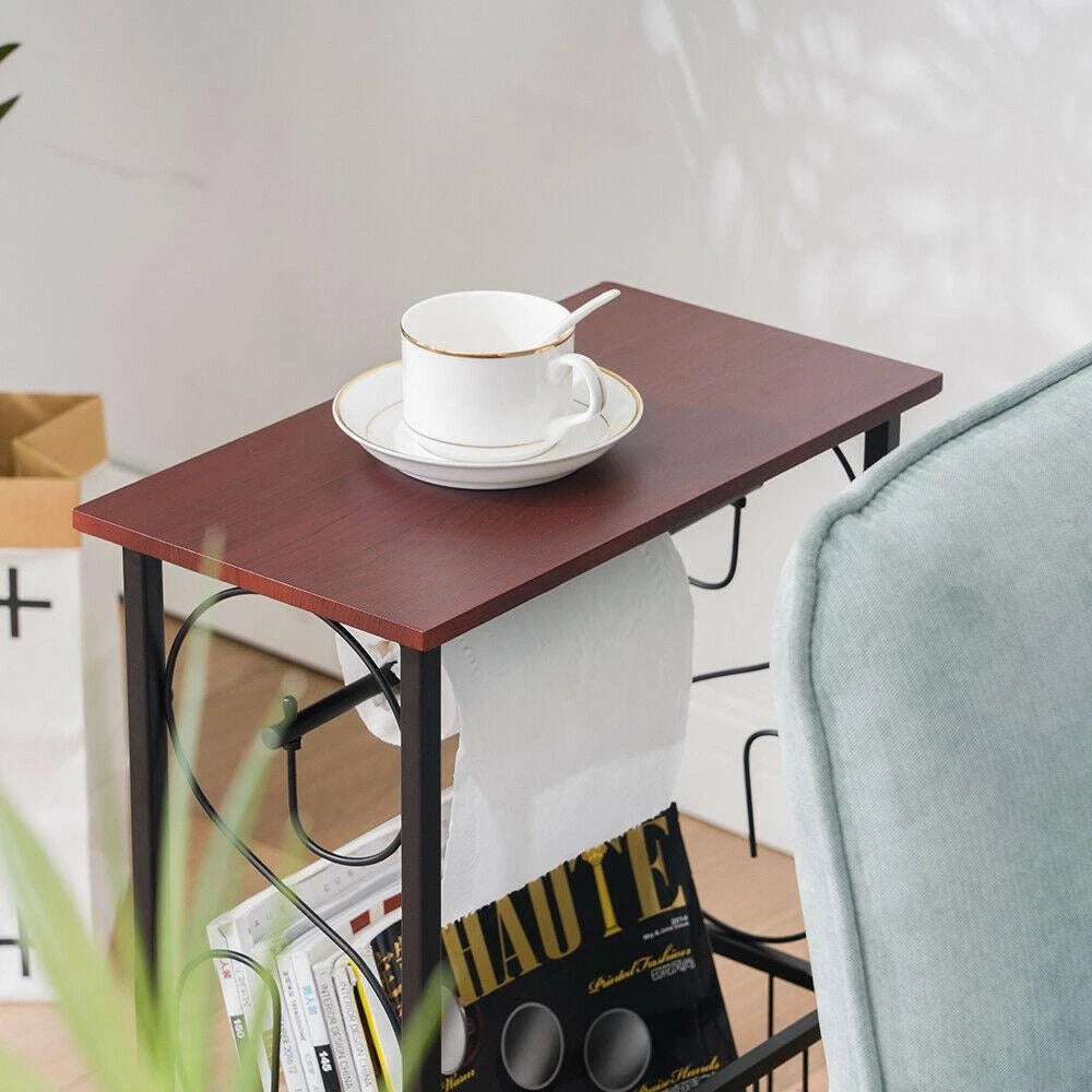 Bathroom Table Toilet Paper Holder Stand