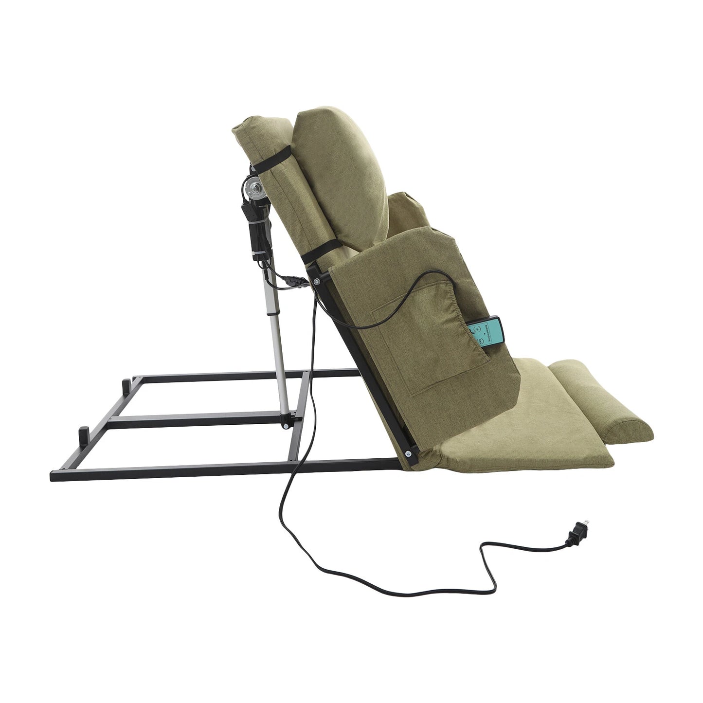 Green Electric Lifting Adjustable Bed Backrest