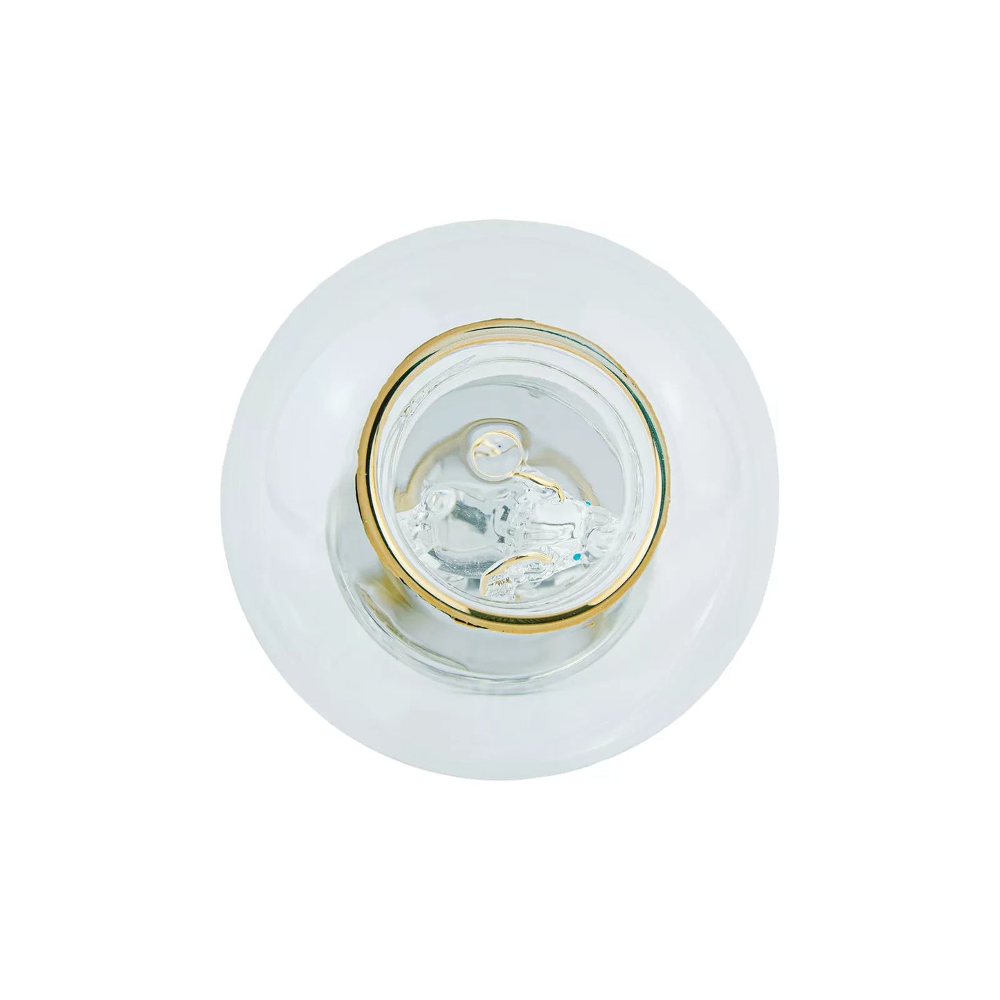 Glass Elephant Tealight Candle Holder with Flameless Candle