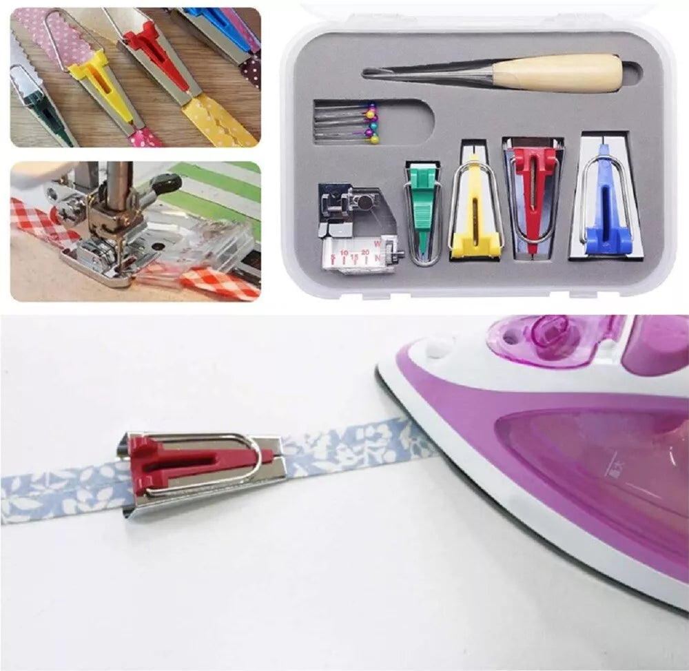 60Pcs Bias Tape Maker Kit