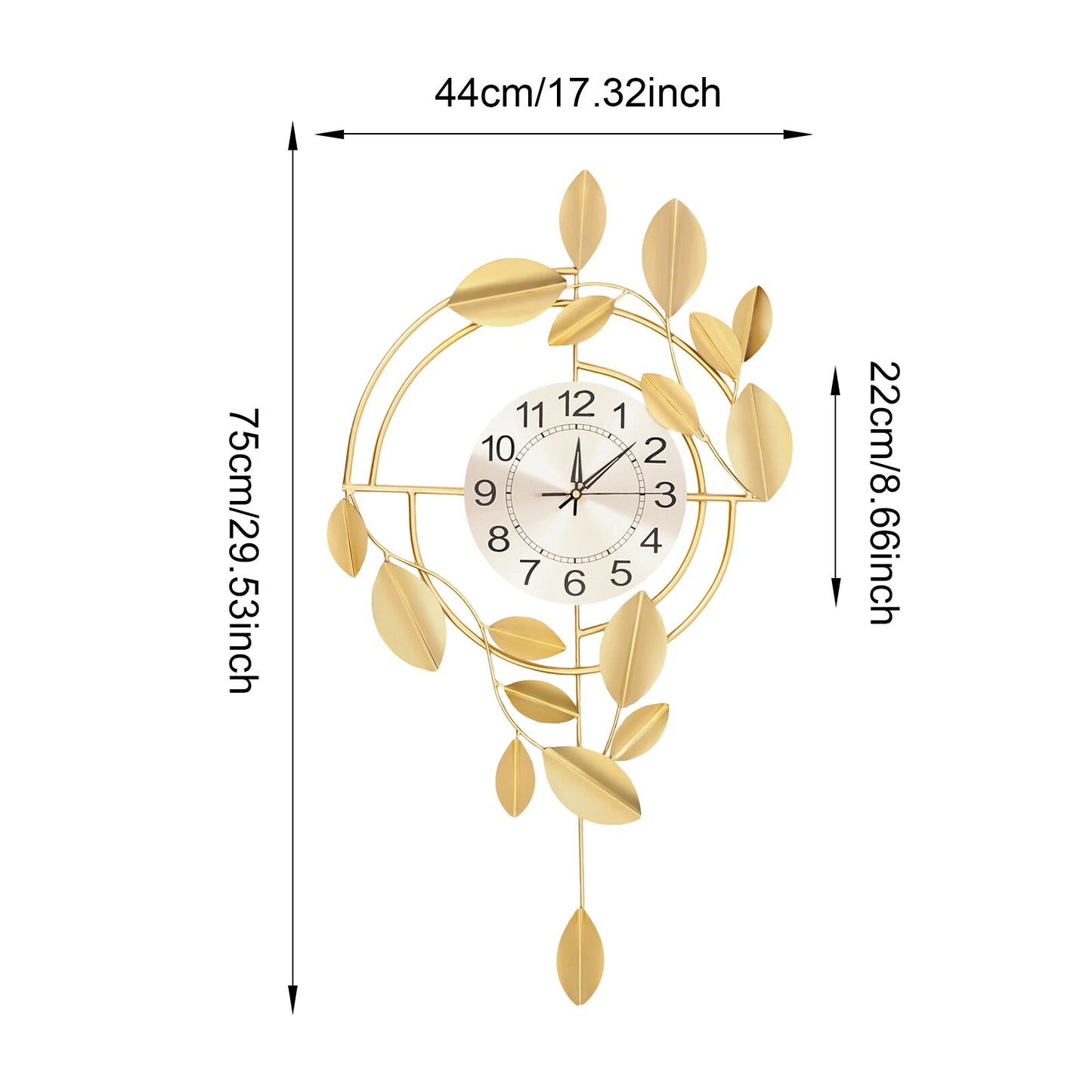 Modern Decorative Wall Clock Silent Wall Decor