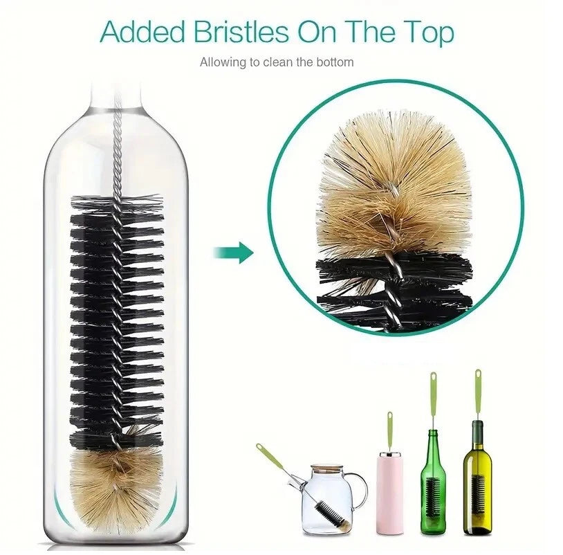 1× / 2× Long Handle Bottle Cleaning Brush