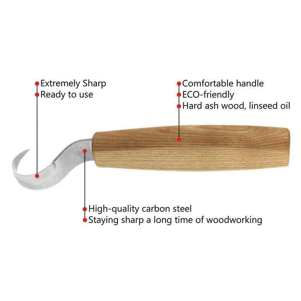 3-Pack Wood Carving Knife Set