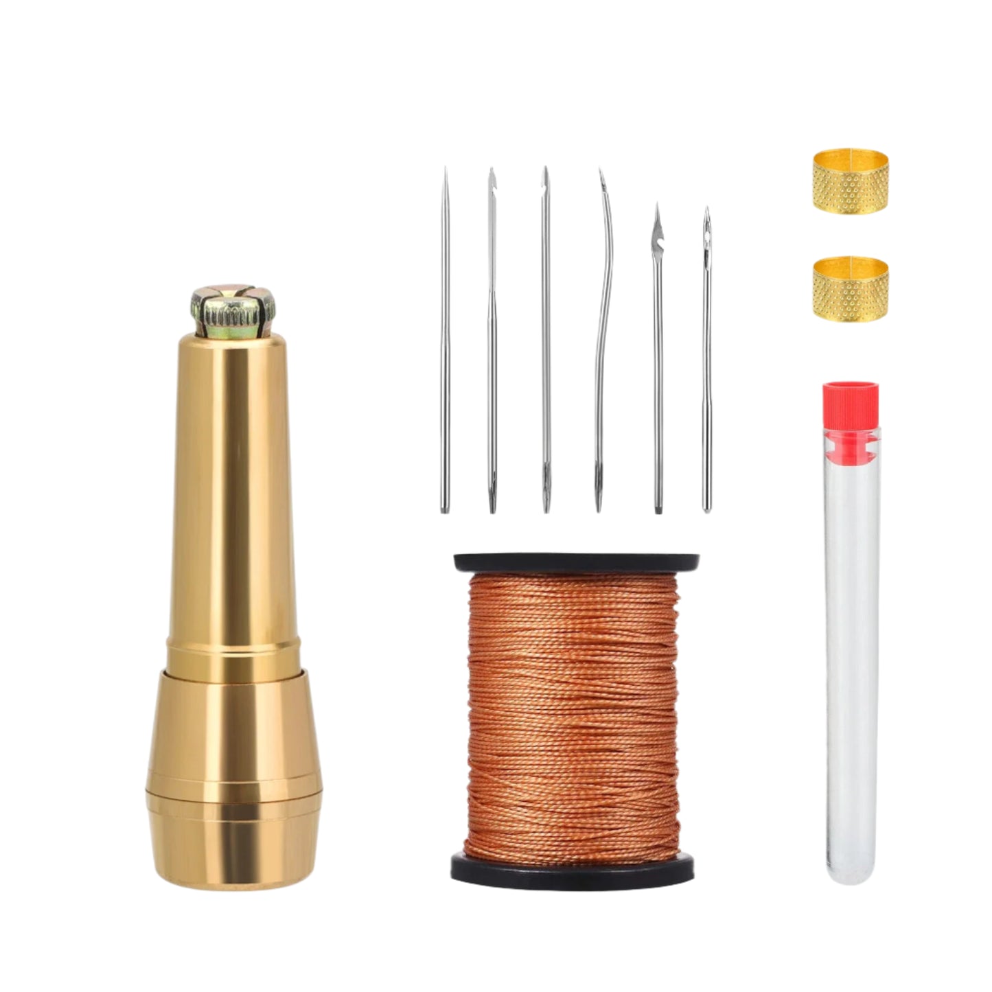 Canvas Leather Sewing Awl Kit