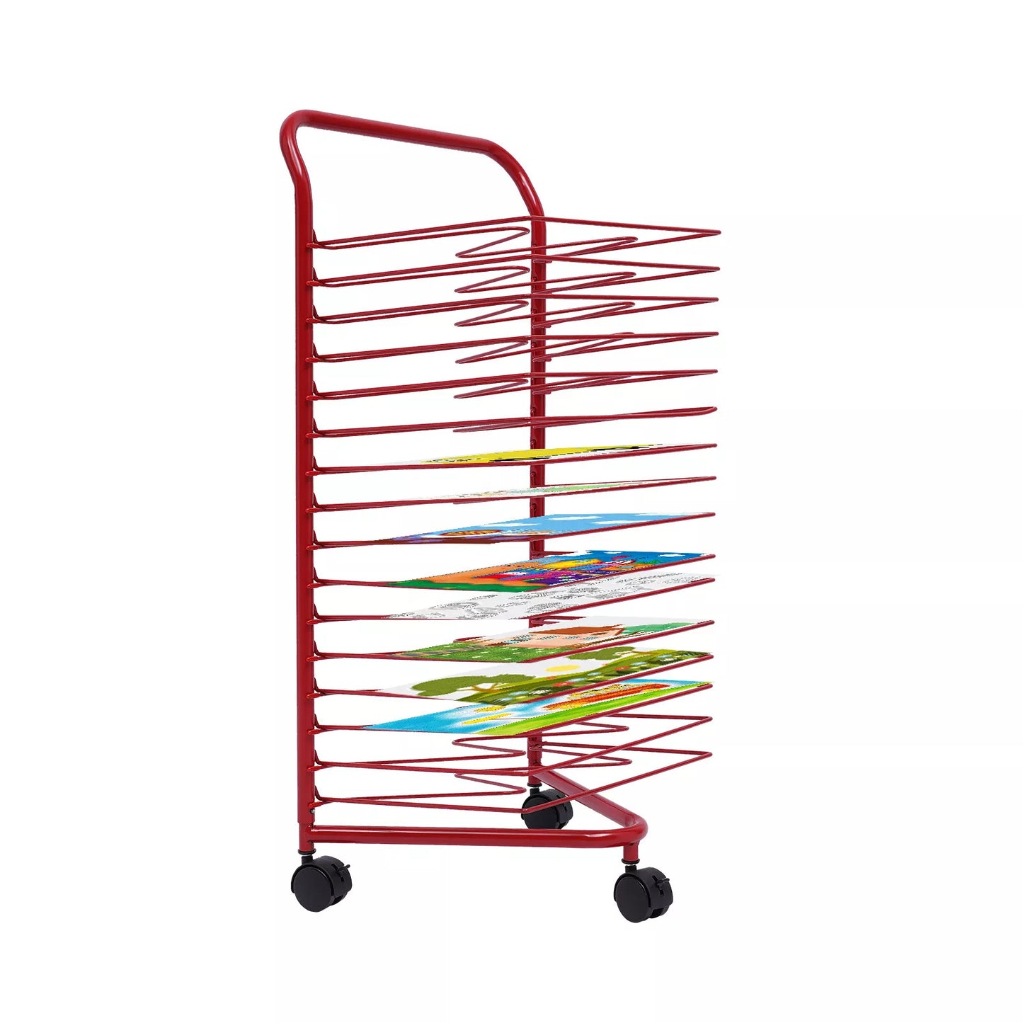 Mobile Stand Art Drying Rack