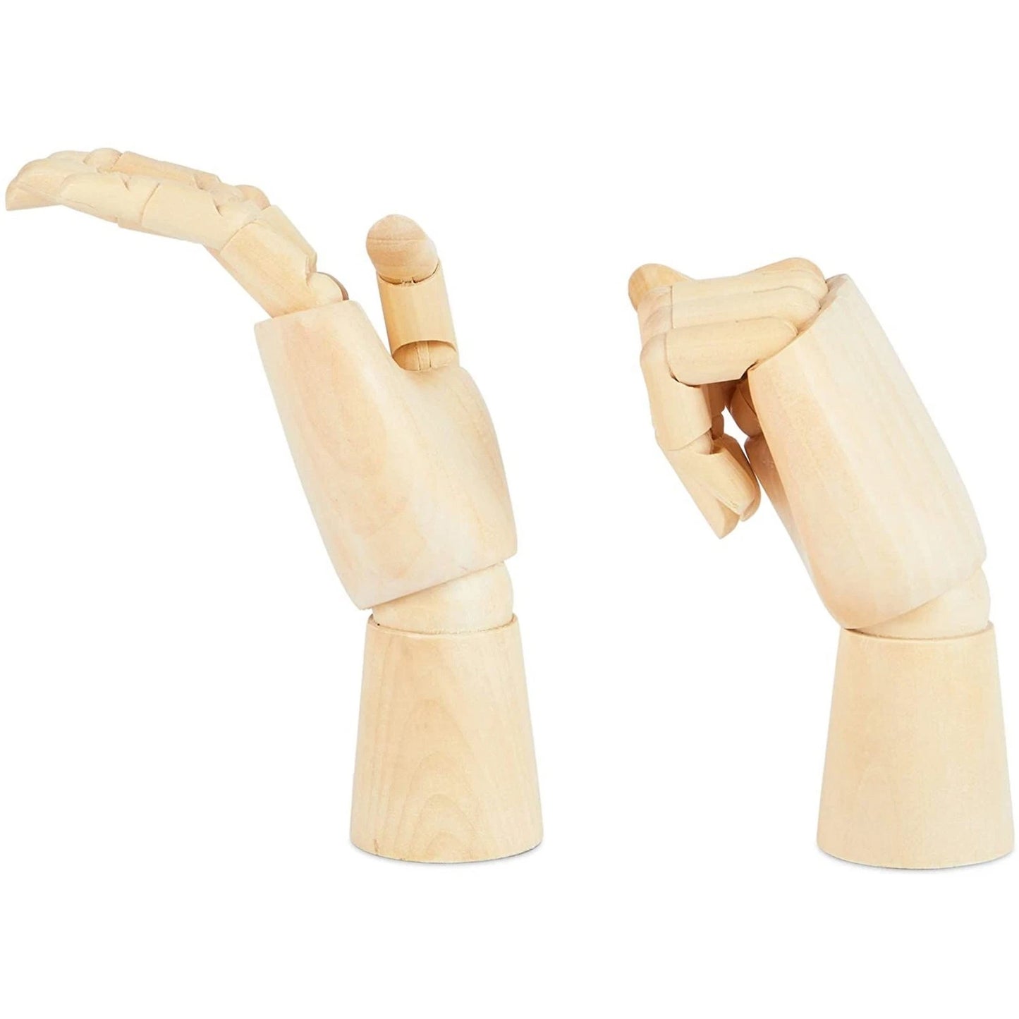 7-Inch Wooden Artist Hand Mannequin Set