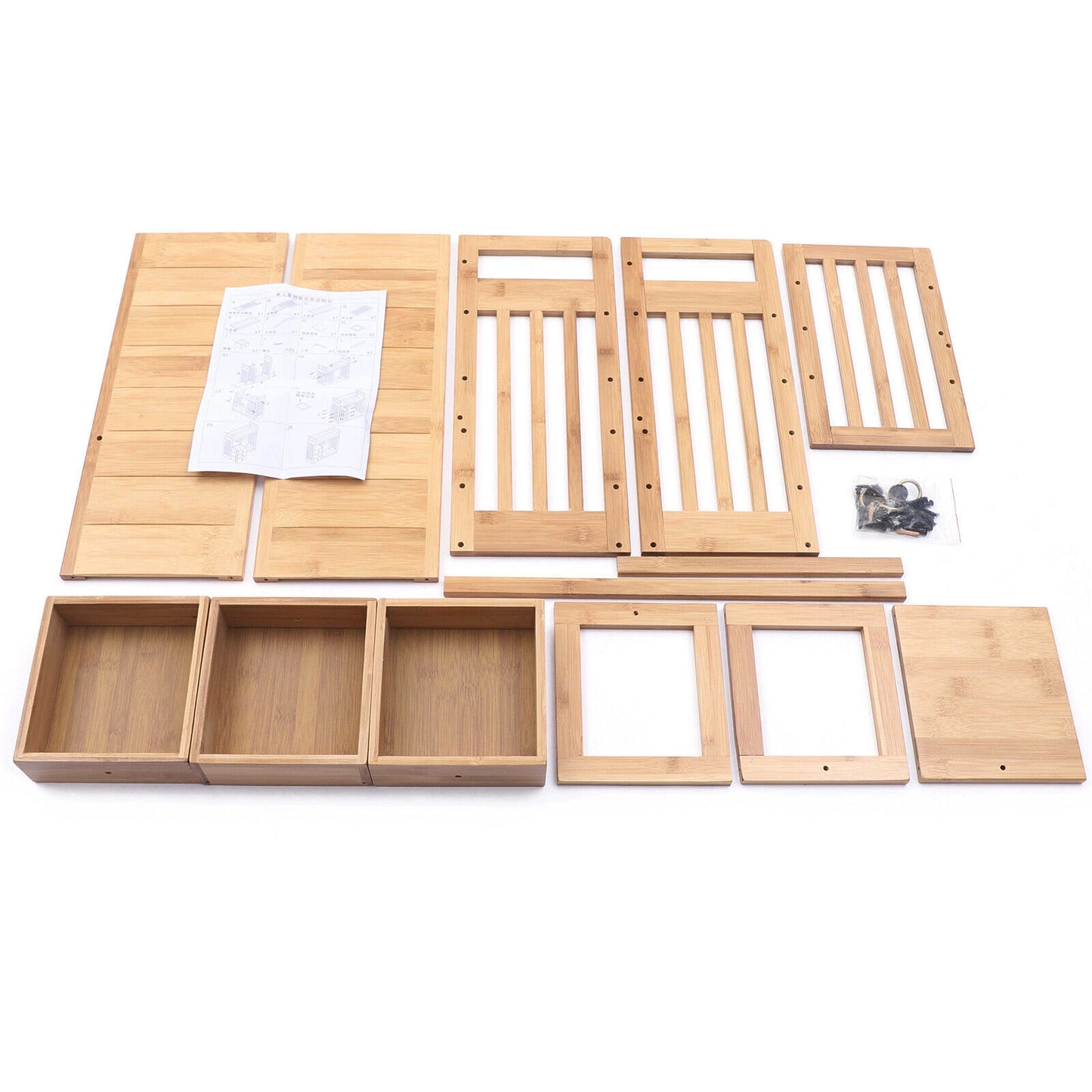 Bamboo Tabletop Bookshelf