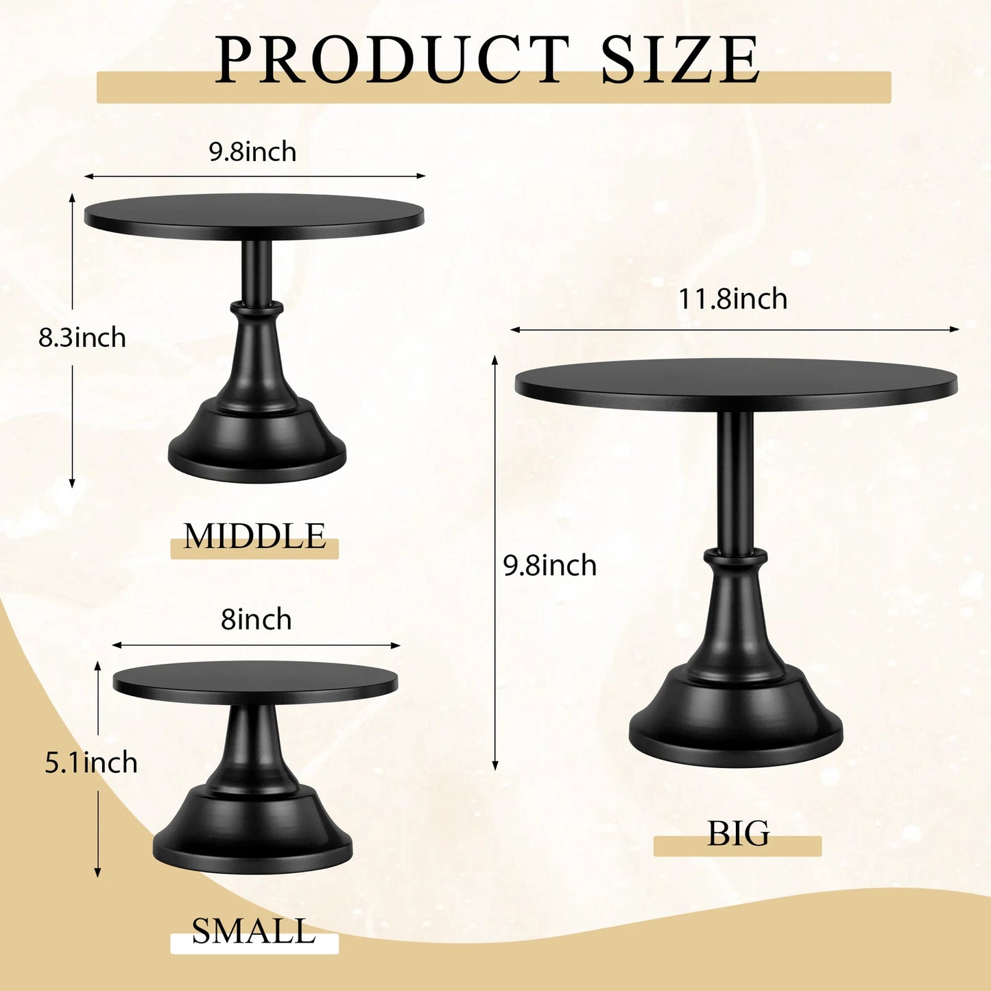 6-Piece Cake Stand Set