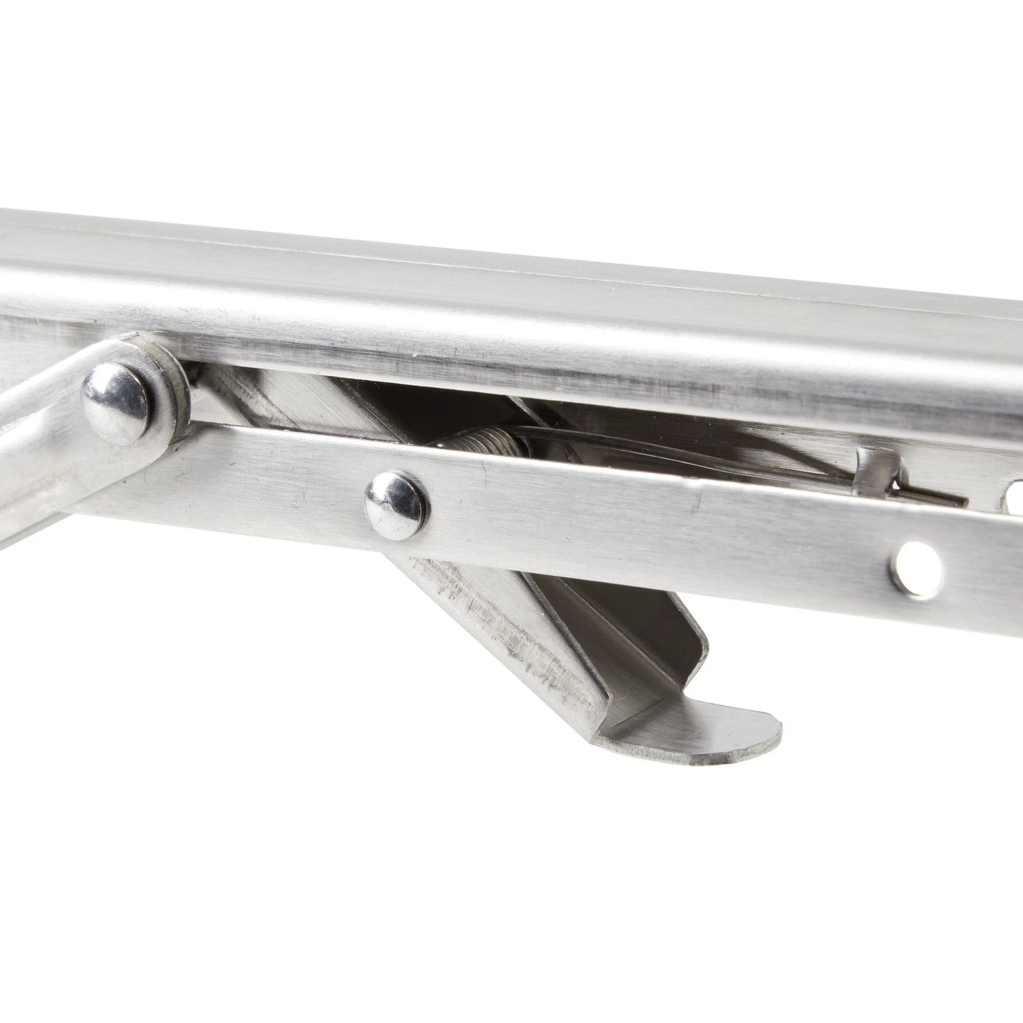 2x Folding Shelf L Brackets with Locking Hinge