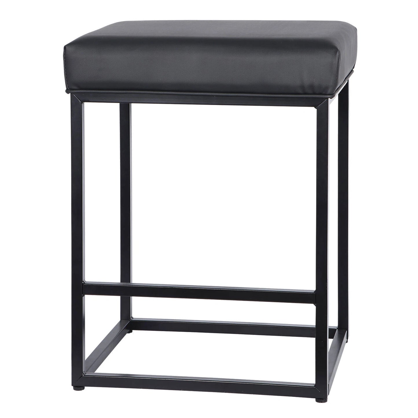 Set of 4 – 24" PU Leather Bar Stools
