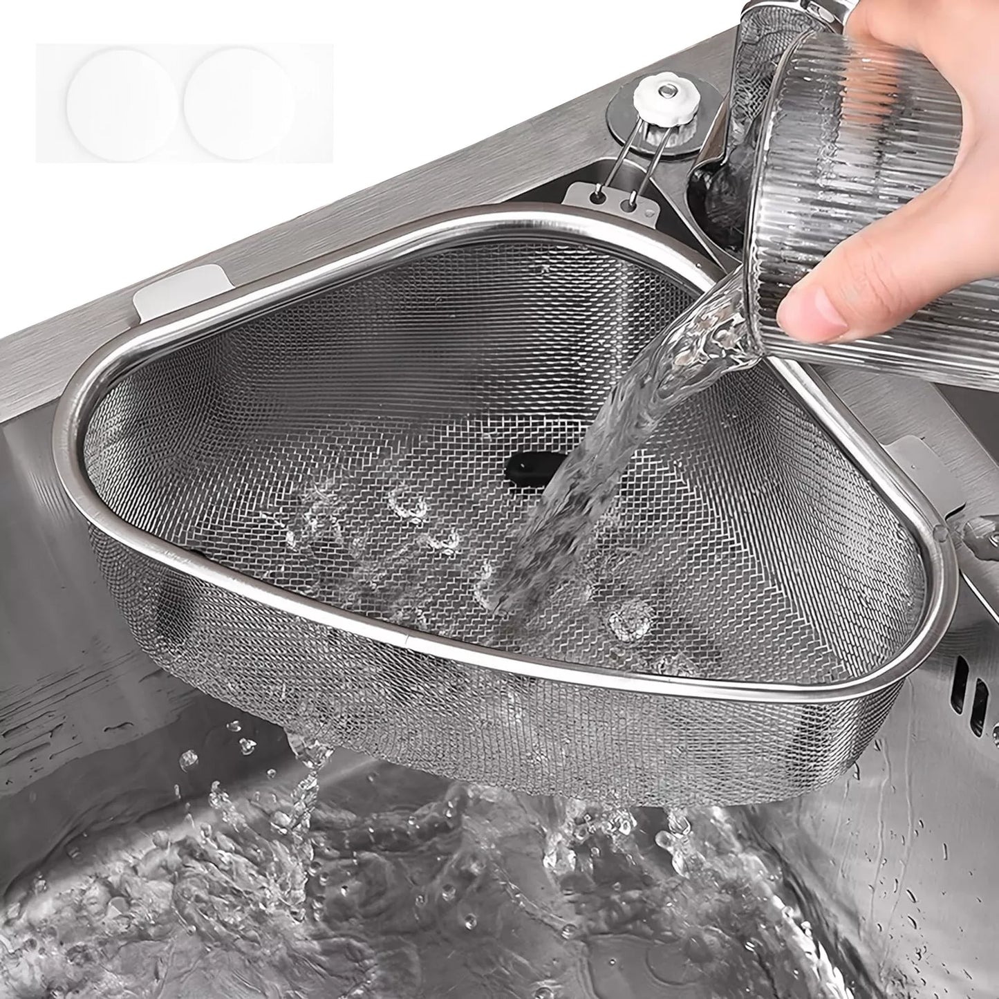 Stainless Steel Sink Strainer Basket