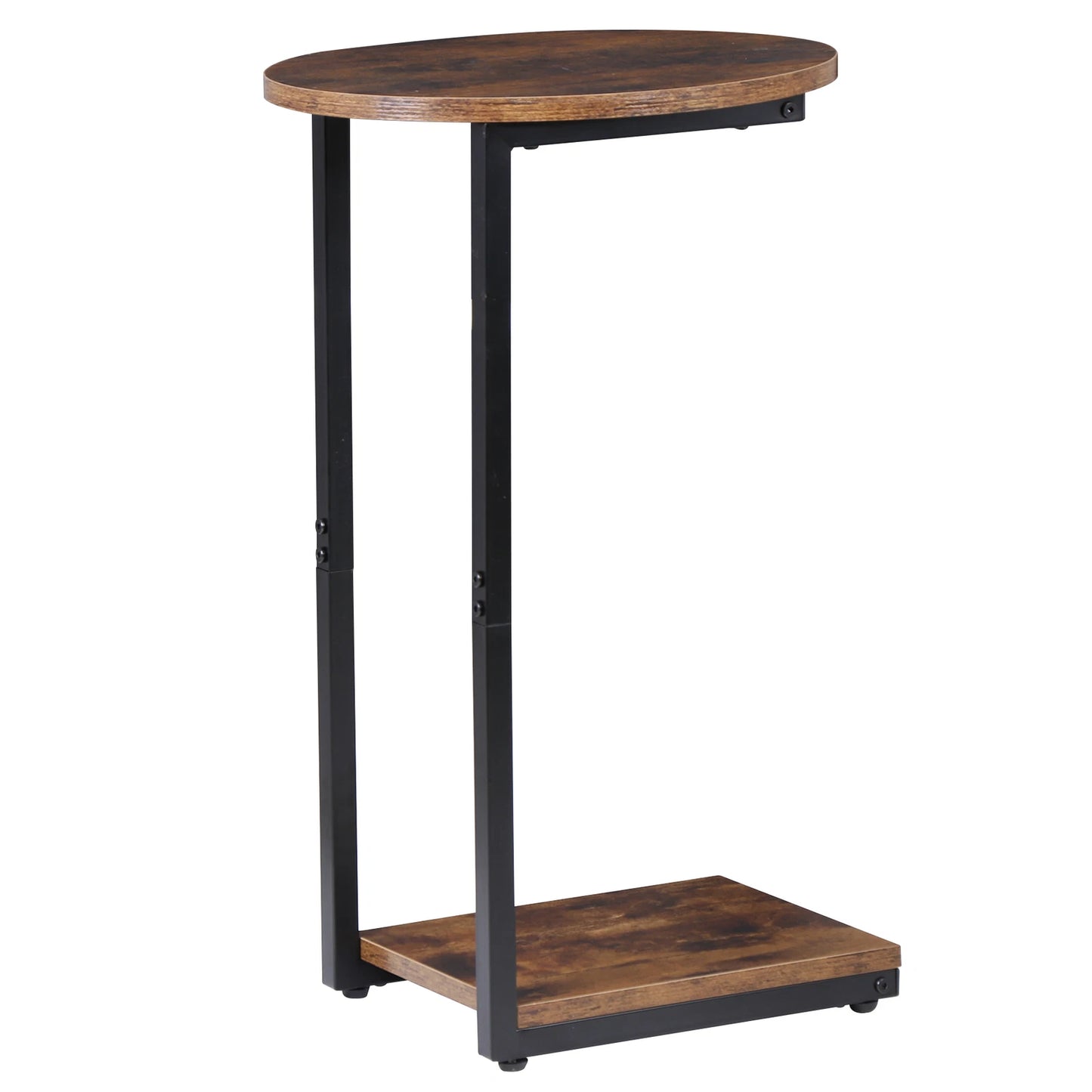 2PCS C-Shaped End Tables – 25.7” Small Side Tables