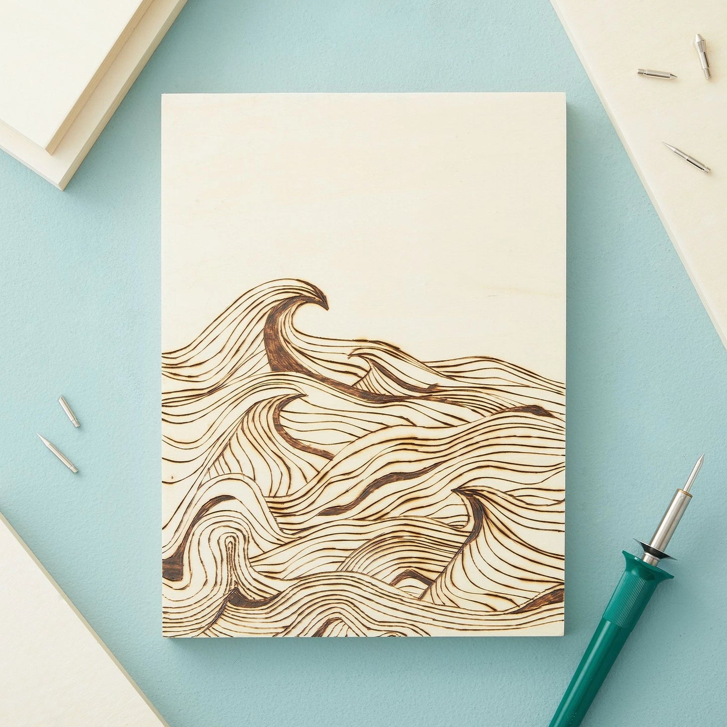 6-Pack 9x12 Inch Unfinished Wood Canvas Panels
