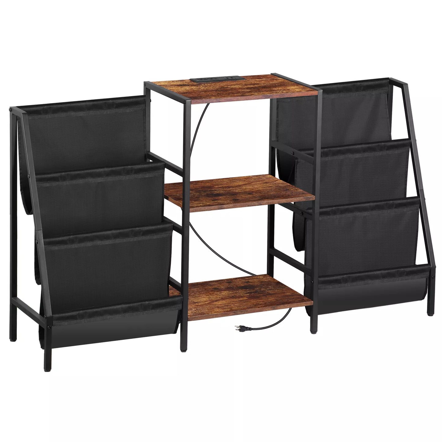 Record Player Stand with Vinyl Storage