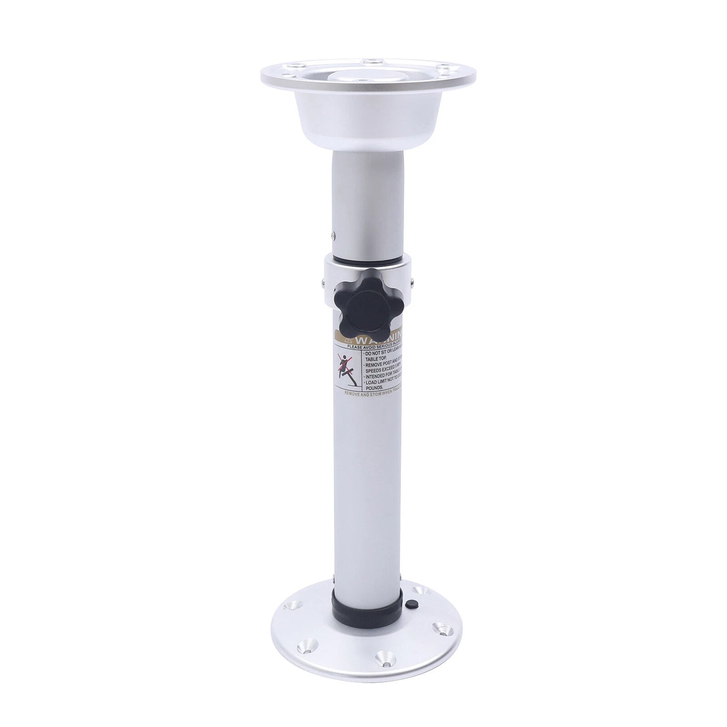 Adjustable Silver Table Pedestal Stand