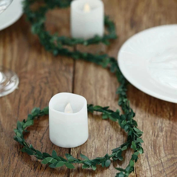 Home Collection 18FT Artificial Green Leaf Vine Garland