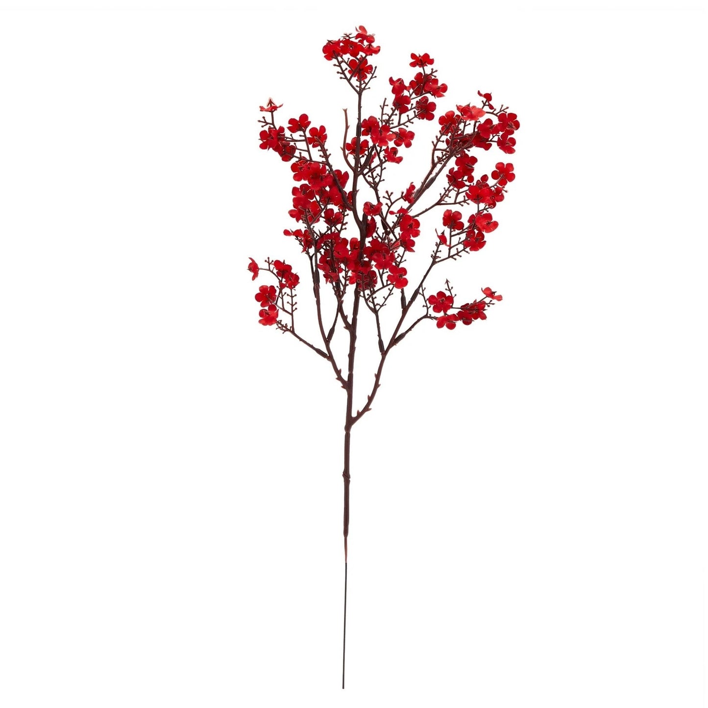 6-Pack Silk Artificial Baby's Breath Flowers with Stem – 20 Inches