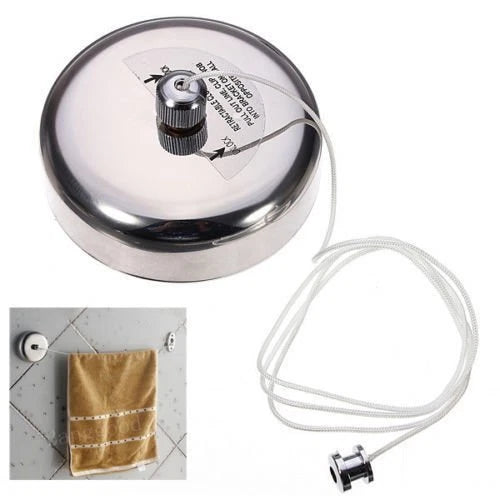 304 Stainless Steel Retractable Single Clothes Line Dryer