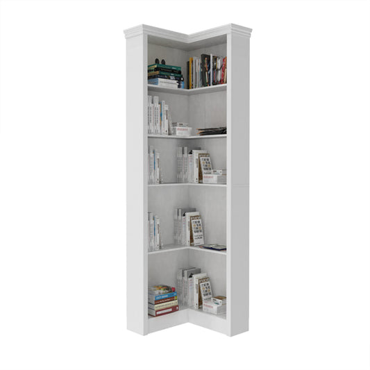 5-Tier Corner Bookshelf for Storage & Display