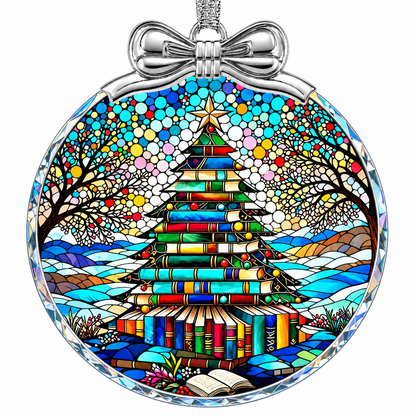Home Collection Crystal Glass Christmas Ornament Hanging Tree Decoration and Holiday Keepsake Gift