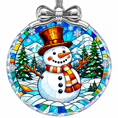 Home Collection Crystal Glass Christmas Ornament Hanging Tree Decoration and Holiday Keepsake Gift