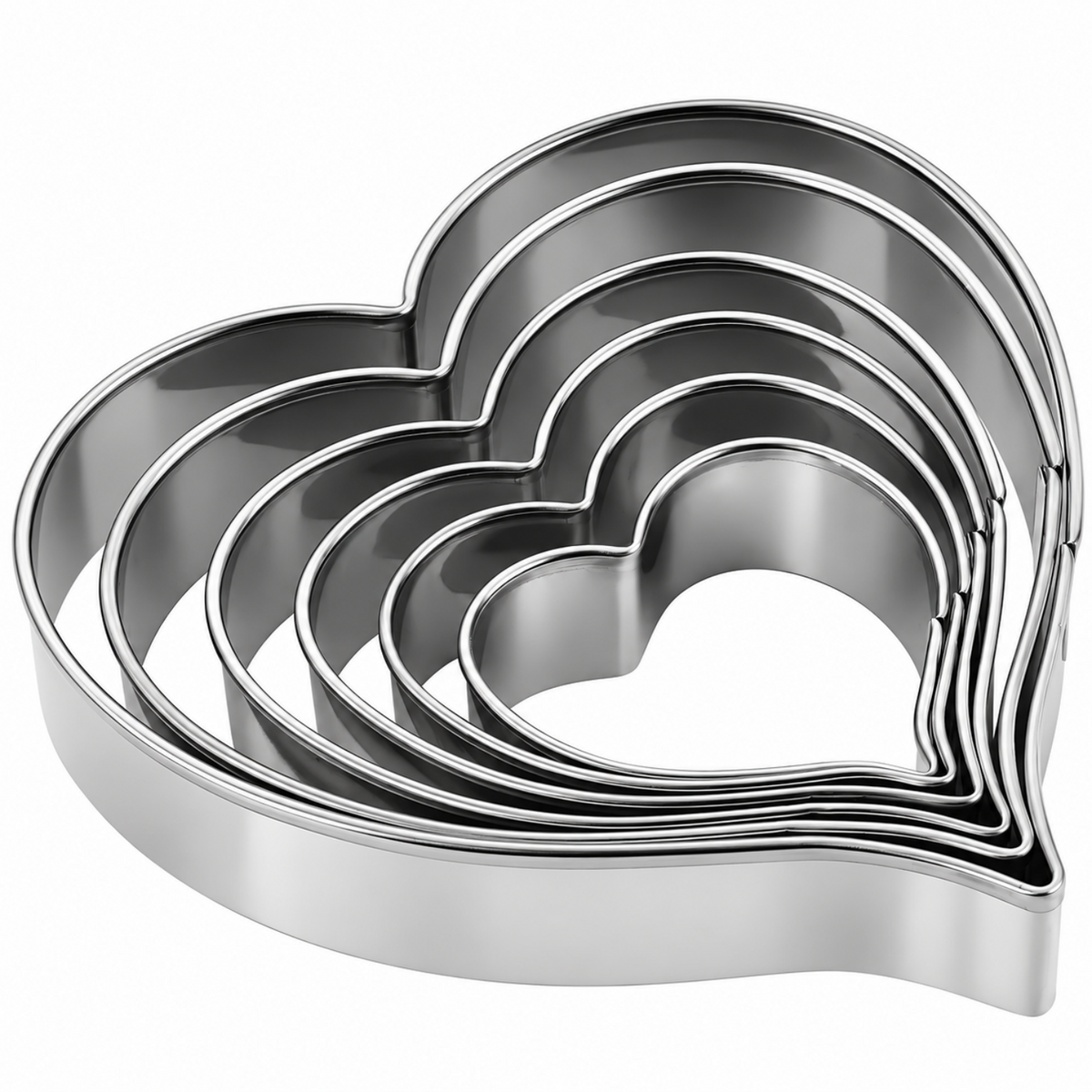 Home Collection Stainless Steel Cookie Cutter Set Thickened Sandwich and Biscuit Molds